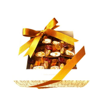 Caja 16 mendiants en chocolate de leche