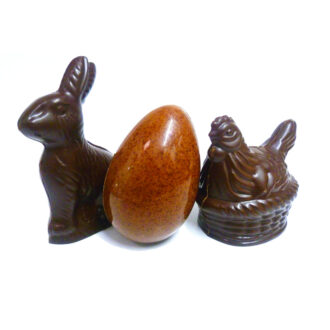 Conejo chocolate de leche